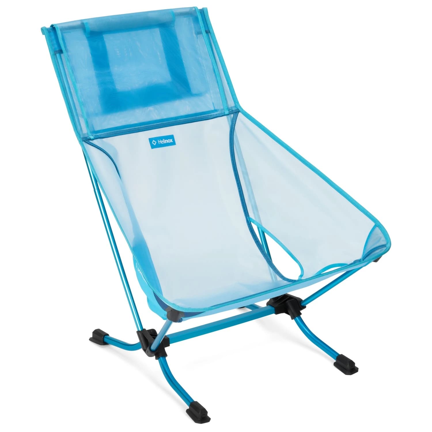 Къмпинг стол Helinox Beach Chair Mesh (re) Camping chair - Blue Mesh