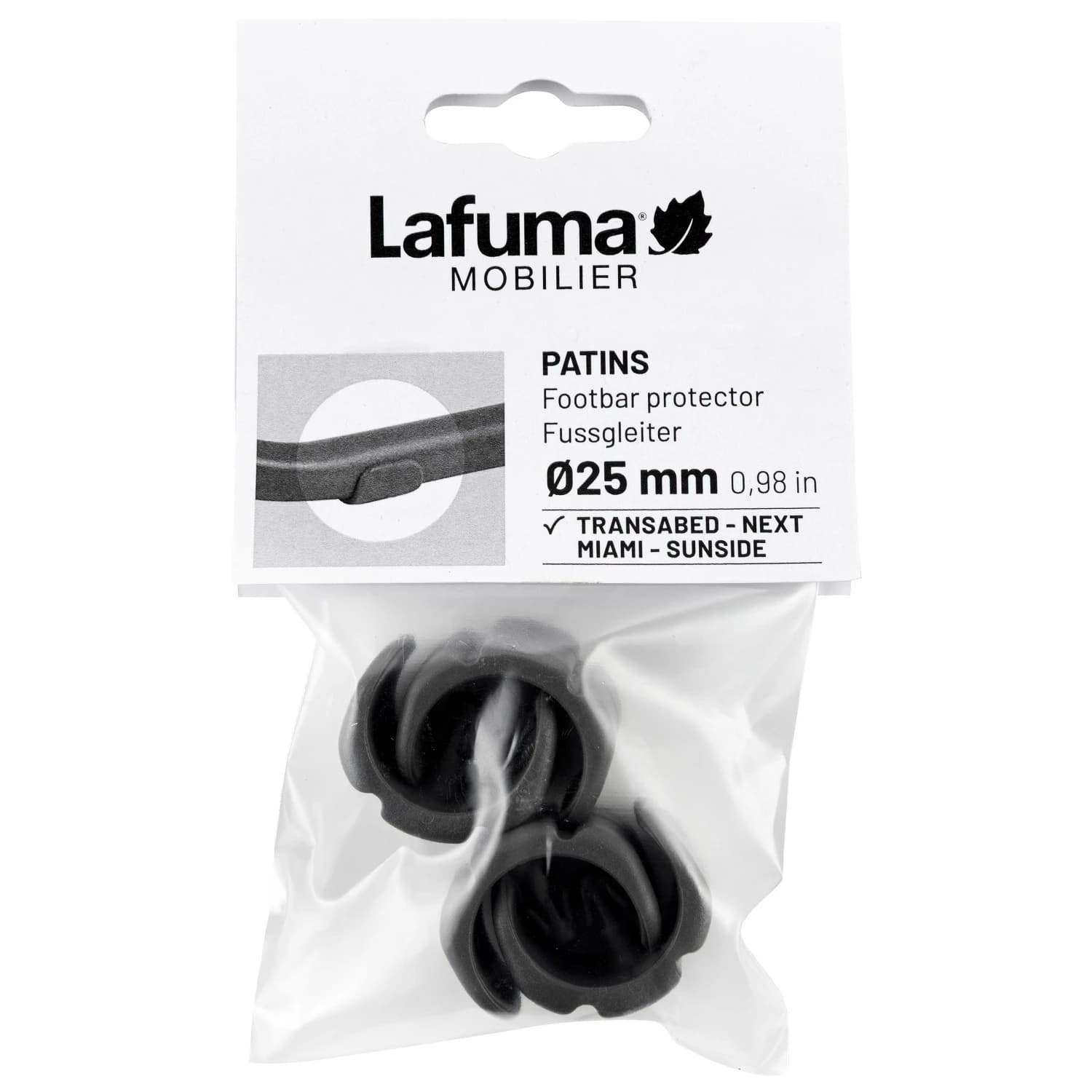 Къмпинг легло Lafuma mobilier Caps for Transabed / Next / Miami Camping furniture accessories - Anthracite