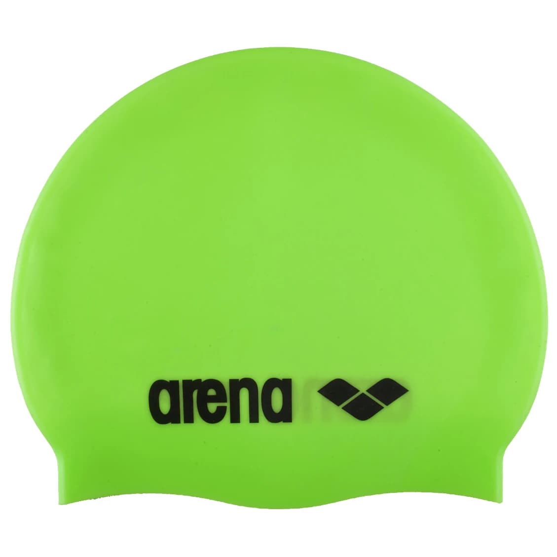 Шапка за плуване Arena Classic Silicone Swim cap - Acid Lime / Black