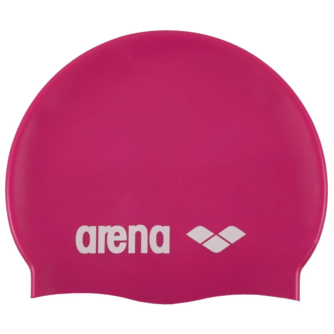 Шапка за плуване Arena Classic Silicone Swim cap - Fuchsia / White