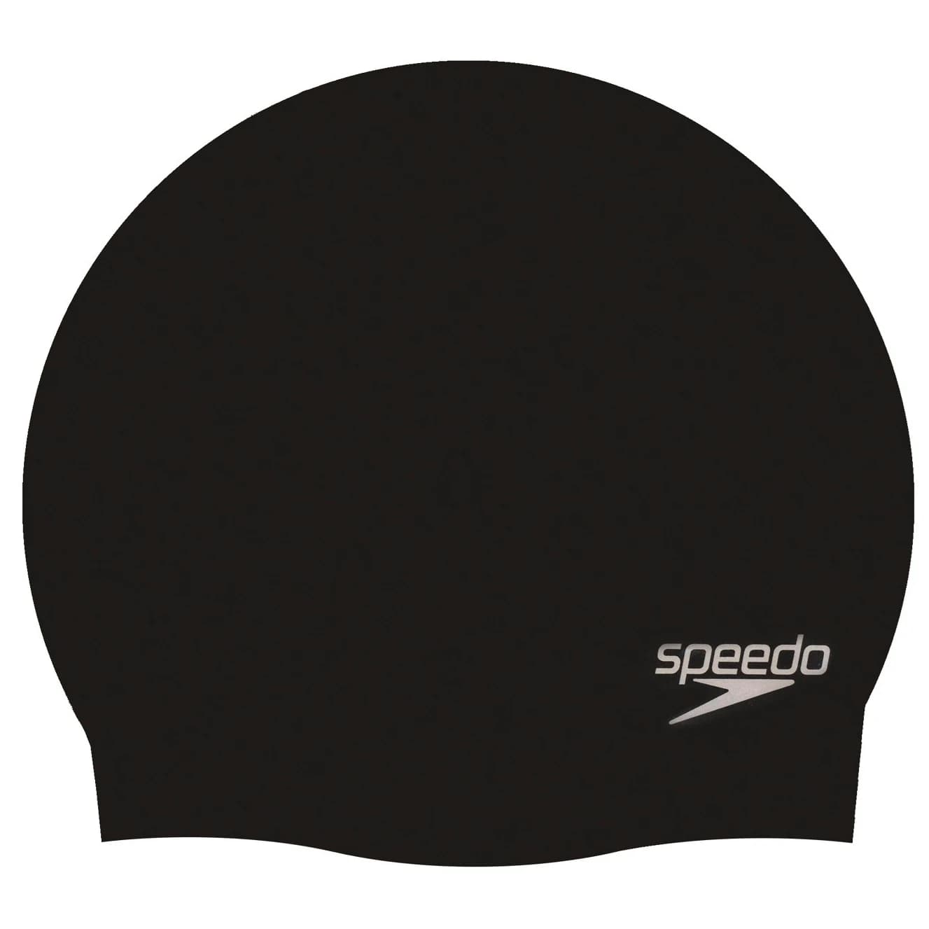 Шапка за плуване Speedo Plain Moulded Silicone Cap Swim cap - Black
