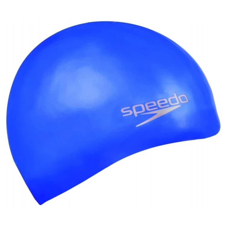 Шапка за плуване Speedo Plain Moulded Silicone Cap Swim cap - Blue