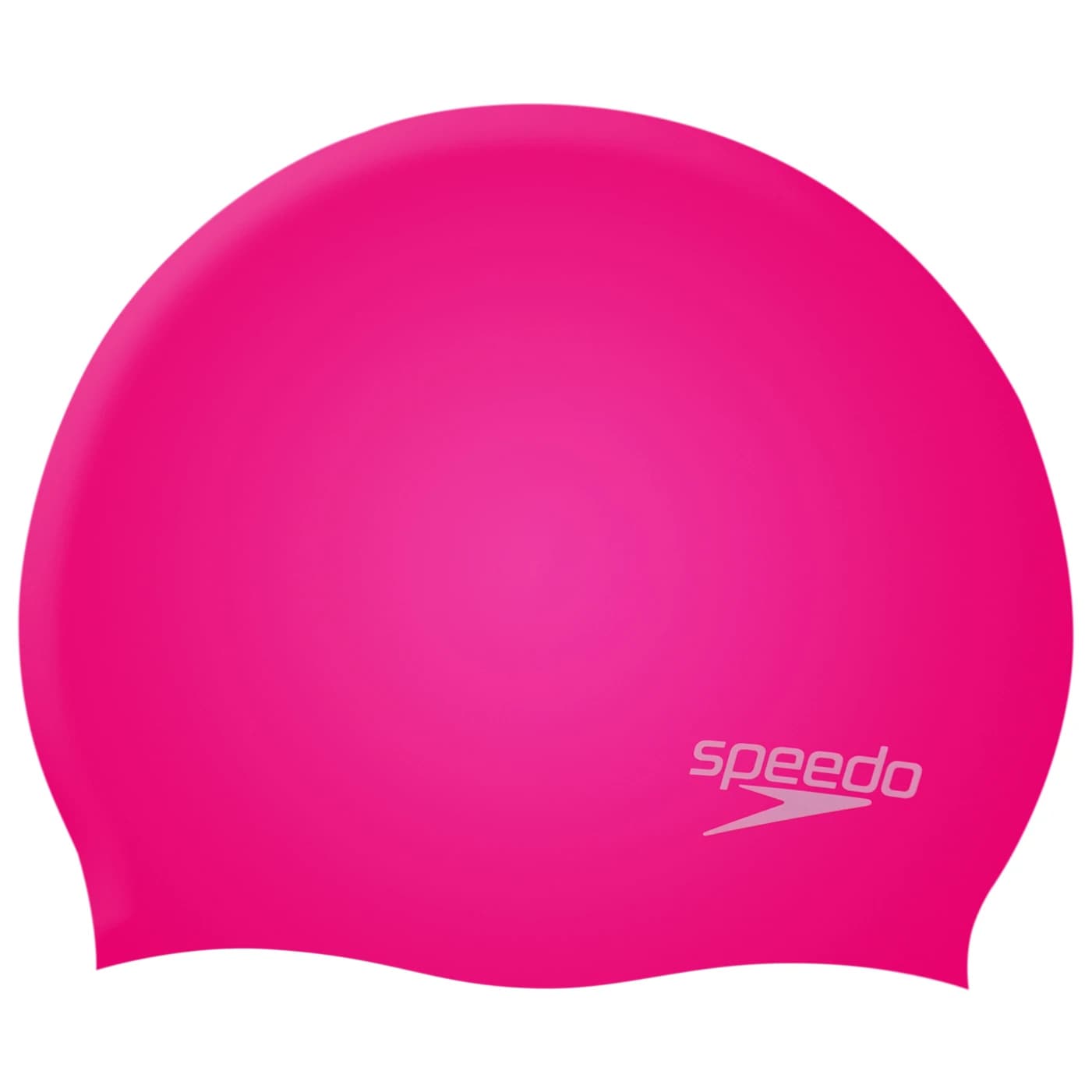 Шапка за плуване Speedo Plain Moulded Silicone Cap Junior Swim cap - Cherry Pink / Blush