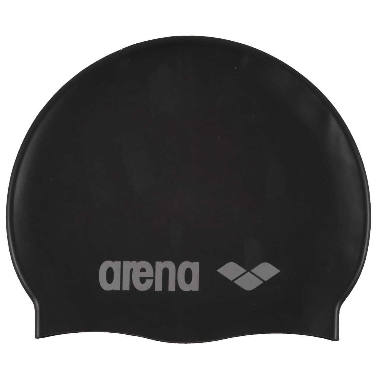Детска шапка за плуване Arena Kid's Classic Silicone Swim cap - Black / Silver