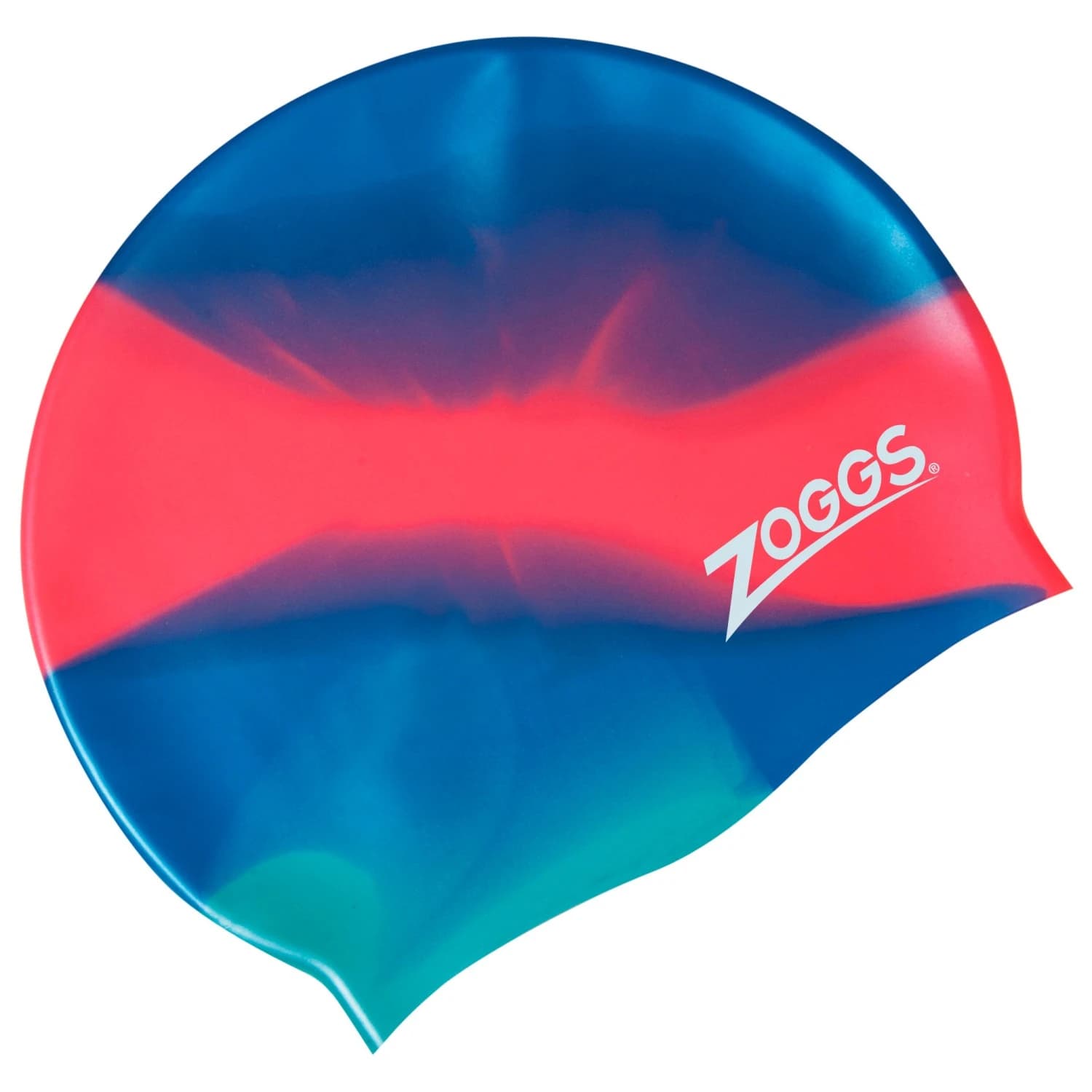 Детска шапка за плуване Zoggs Kid's Silicone Cap Multi Colour Swim cap - Blue / Red