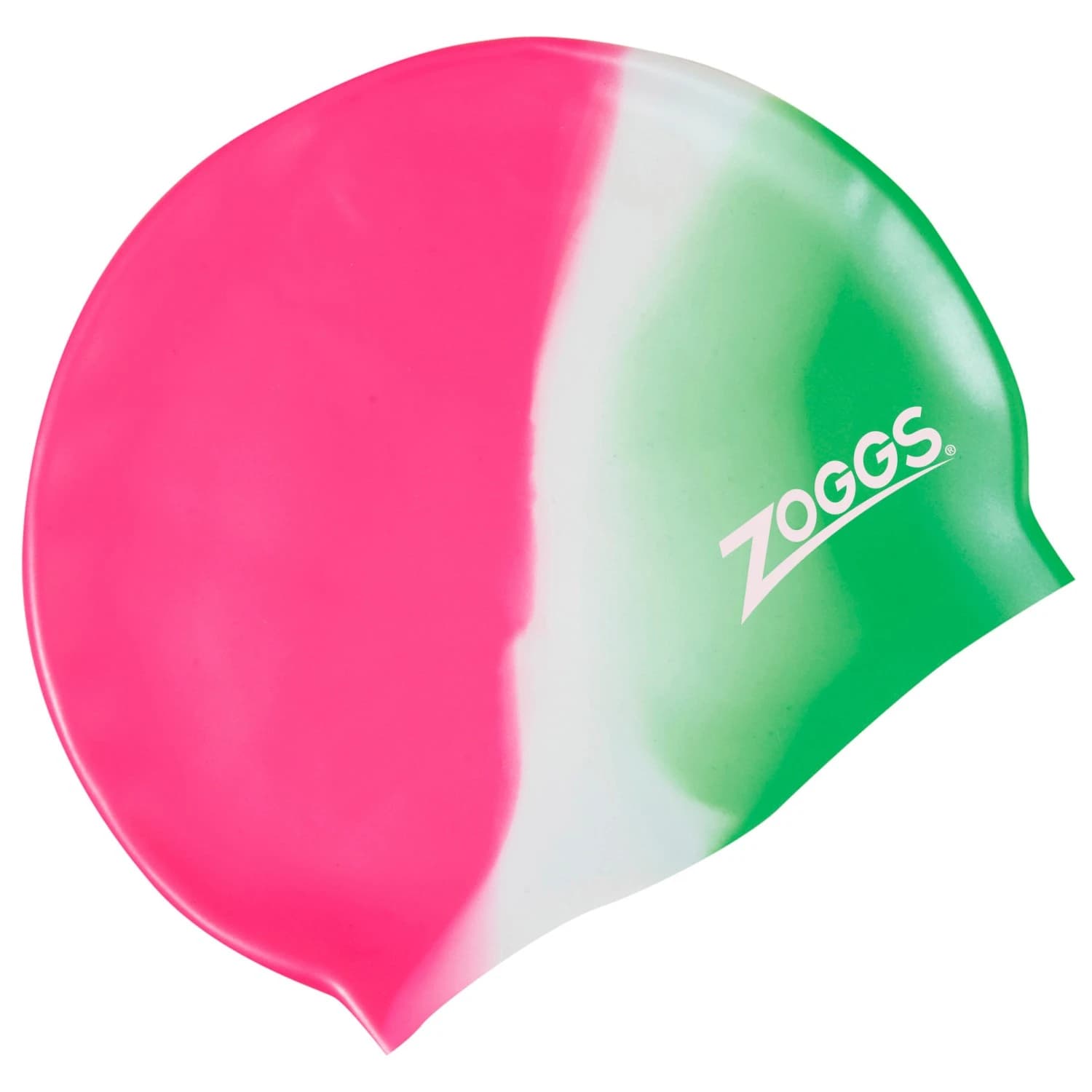 Детска шапка за плуване Zoggs Kid's Silicone Cap Multi Colour Swim cap - Grey / White