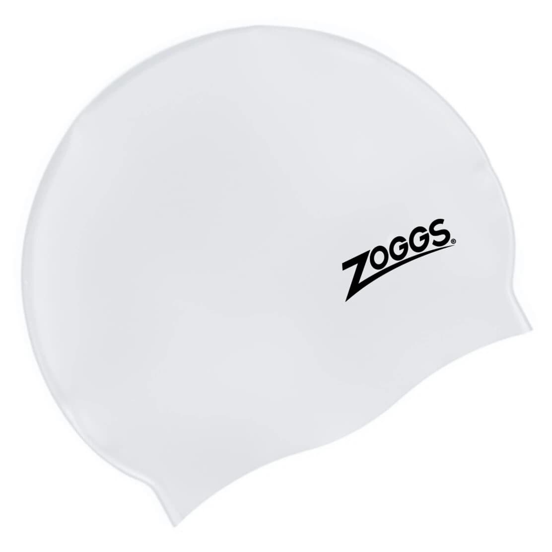 Шапка за плуване Zoggs Silicone Cap Swim cap - White