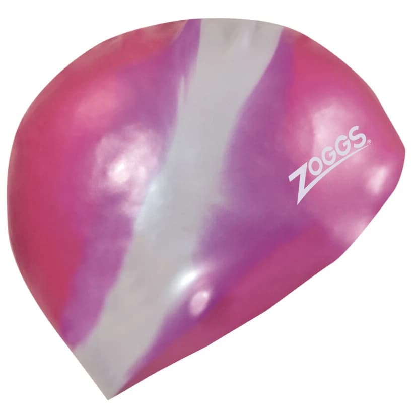Шапка за плуване Zoggs Silicone Cap Multi Colour Swim cap - Pink / Silver