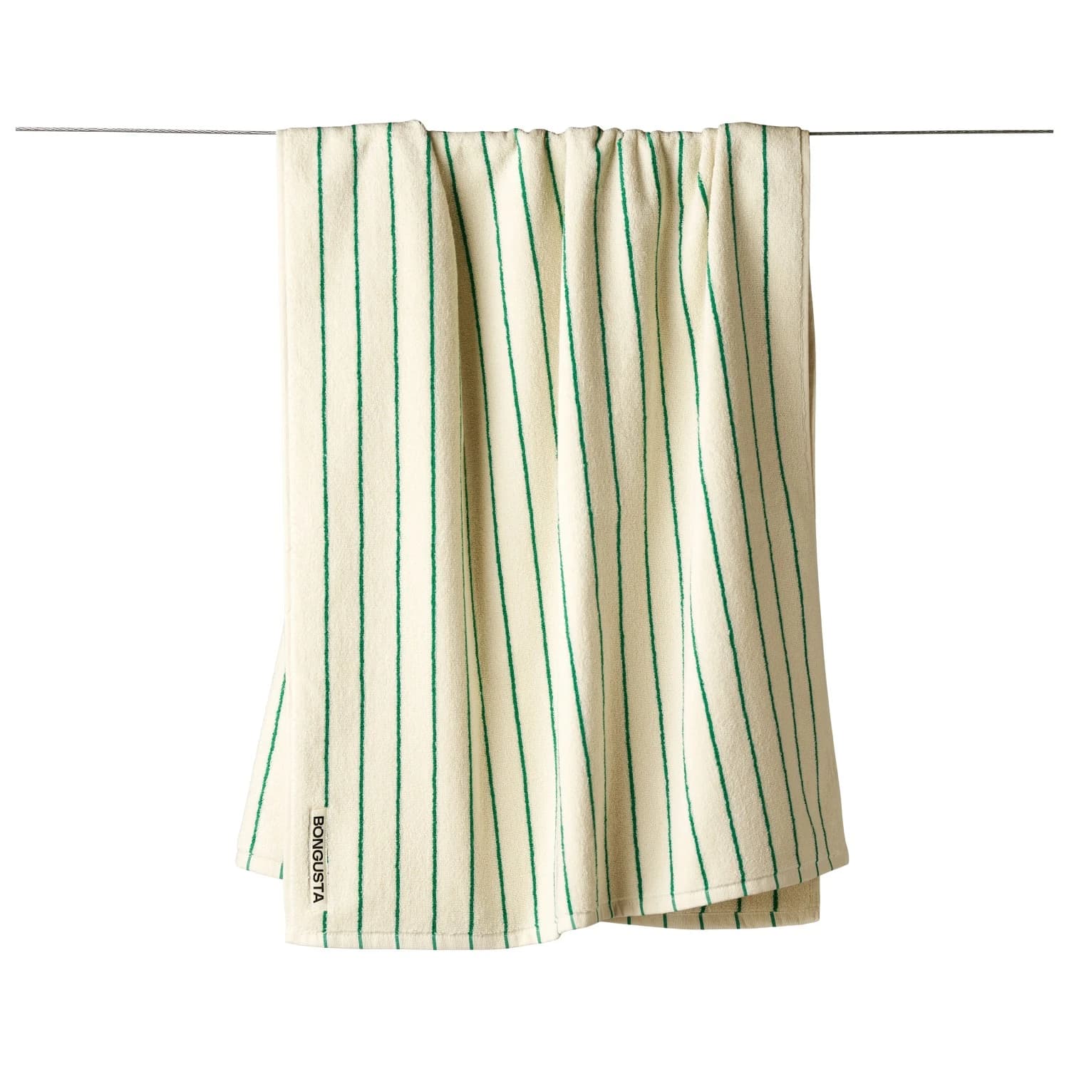 Плажна кърпа Bongusta Naram Bath Towels Beach towel - Pure White / Grass