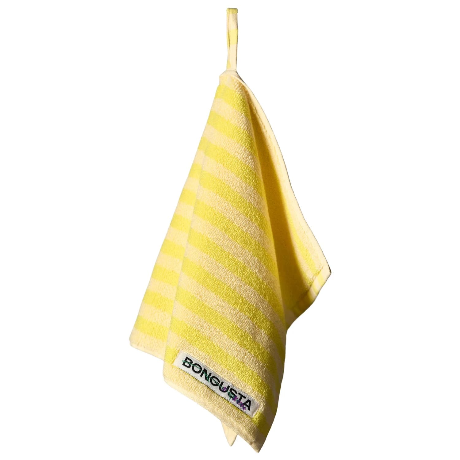 Плажна кърпа Bongusta Naram Guest Towels Beach towel - Pristine / Neon Yellow