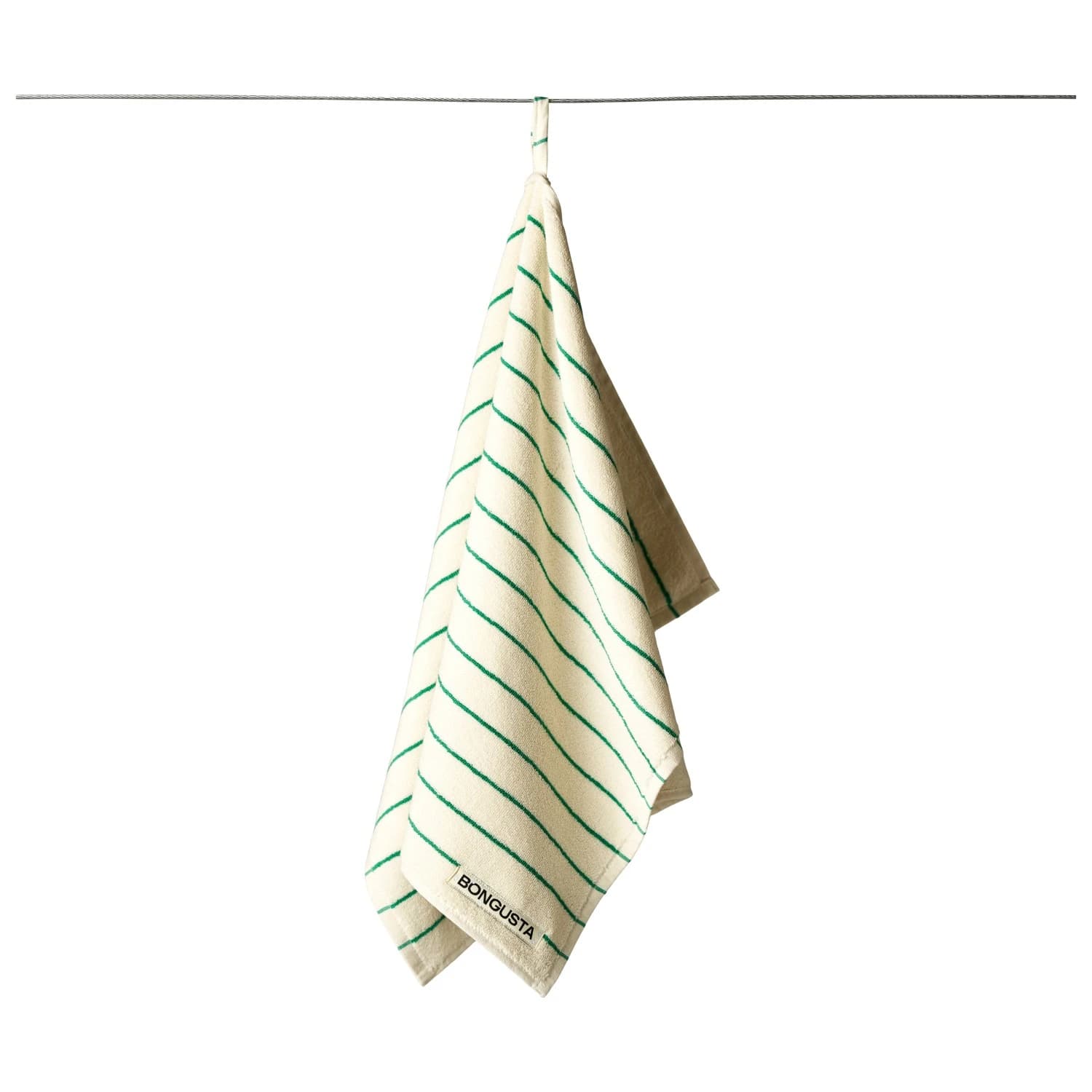 Плажна кърпа Bongusta Naram Hand Towels Towel - Pure White / Grass