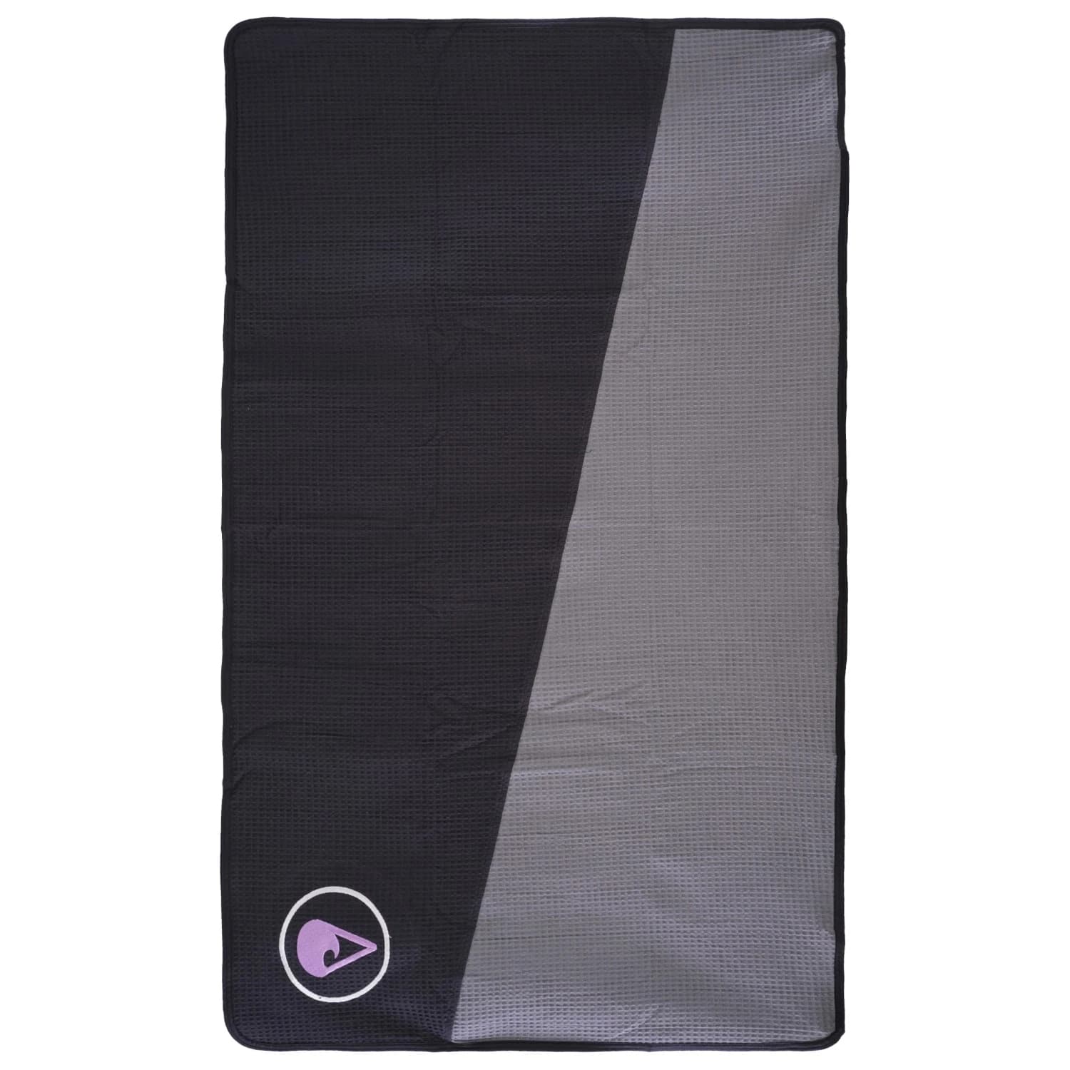 Плажна кърпа Wave hawaii Reisehandtuch El Yaque Beach towel - Schwarz / Grau