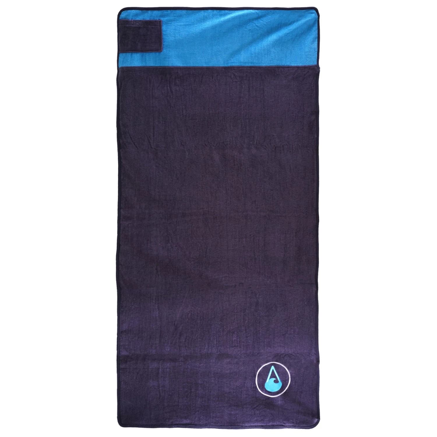 Плажна кърпа Wave hawaii Strandlaken Uno Beach towel - Schwarz / Blau
