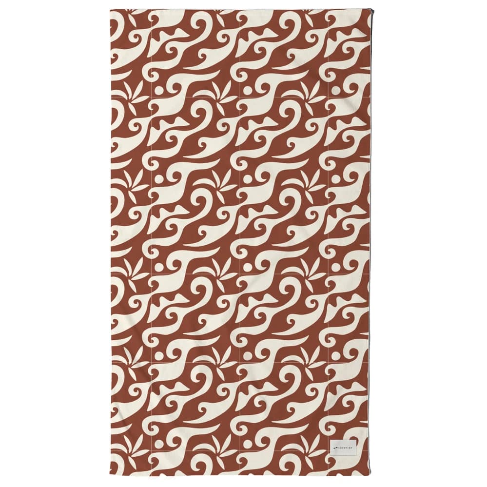 Плажна кърпа Slowtide Bailey Towel Beach towel - Toast
