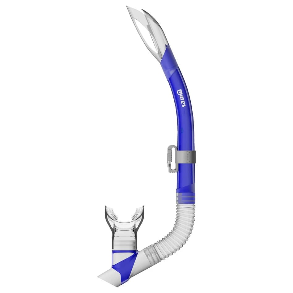 Mares Gator Splash Snorkel - Blue Reflex