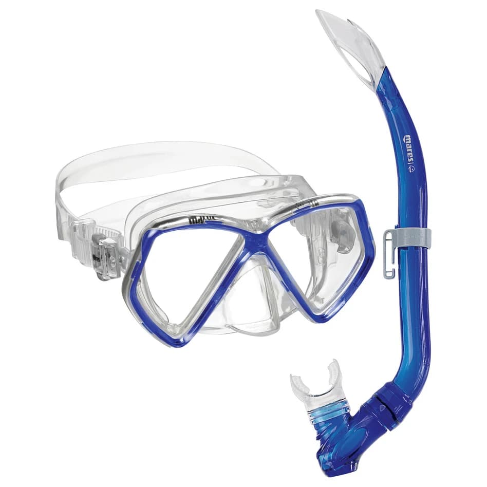 Mares Kid's Pirate Snorkelling set - Blue Reflex Clear