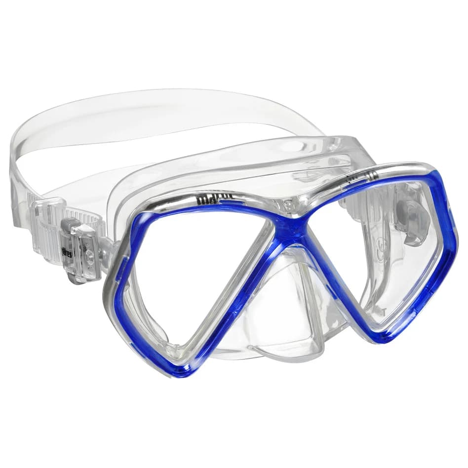 Mares Kid's Pirate '10 Diving mask - Blue Reflex Clear