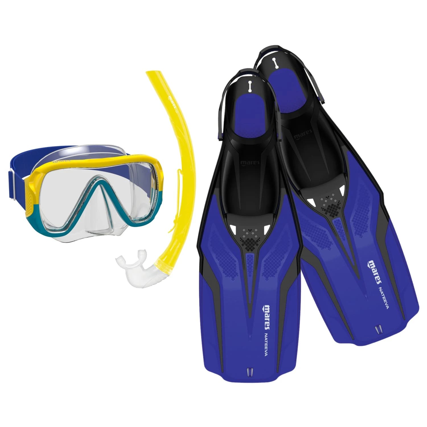 Mares Kid's Set Nateeva Keewee Snorkelling set - Blue