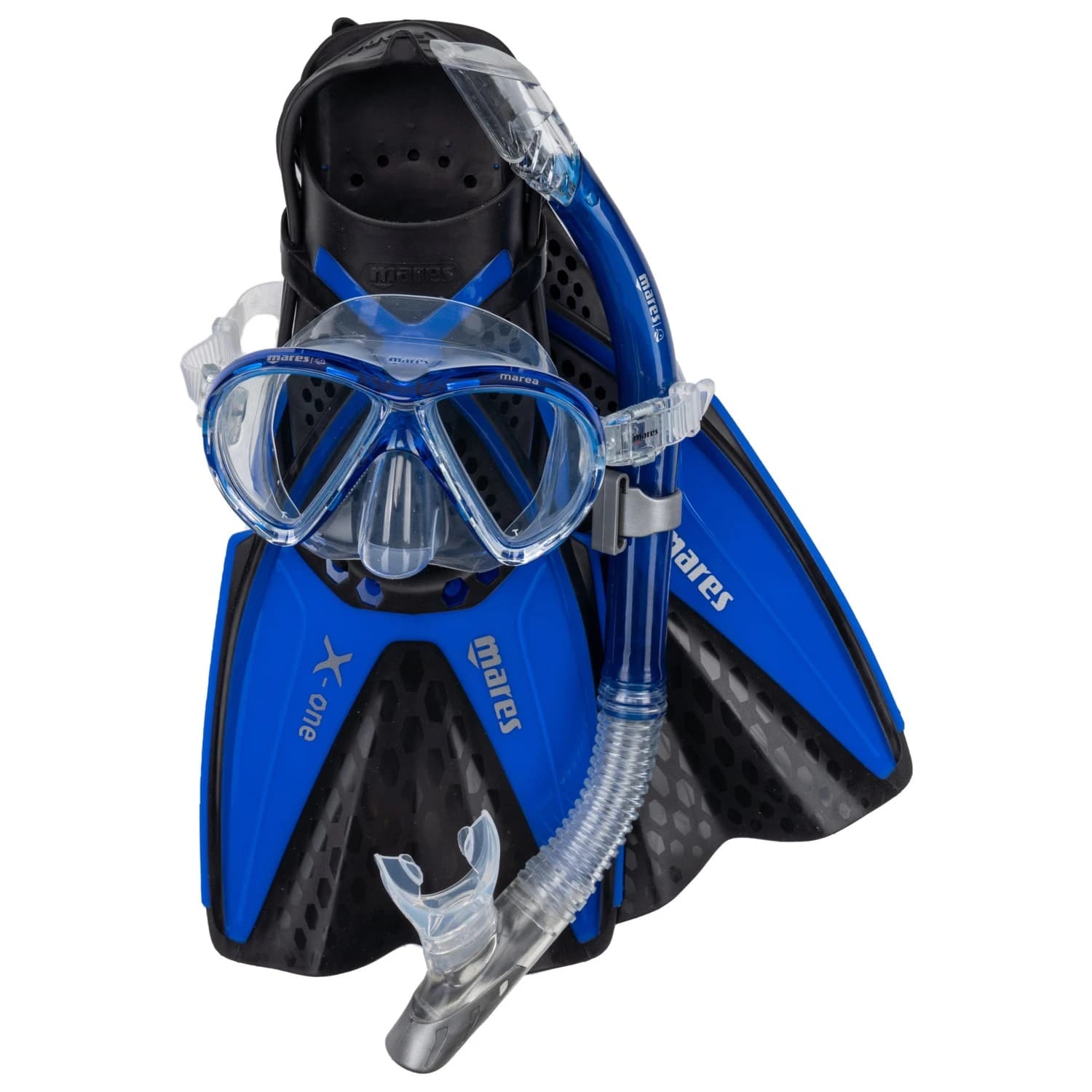 Mares Set X-One Marea Snorkelling set - Blue Reflex