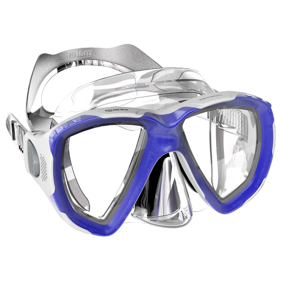 Mares Trygon Diving mask - Blue / White / Clear