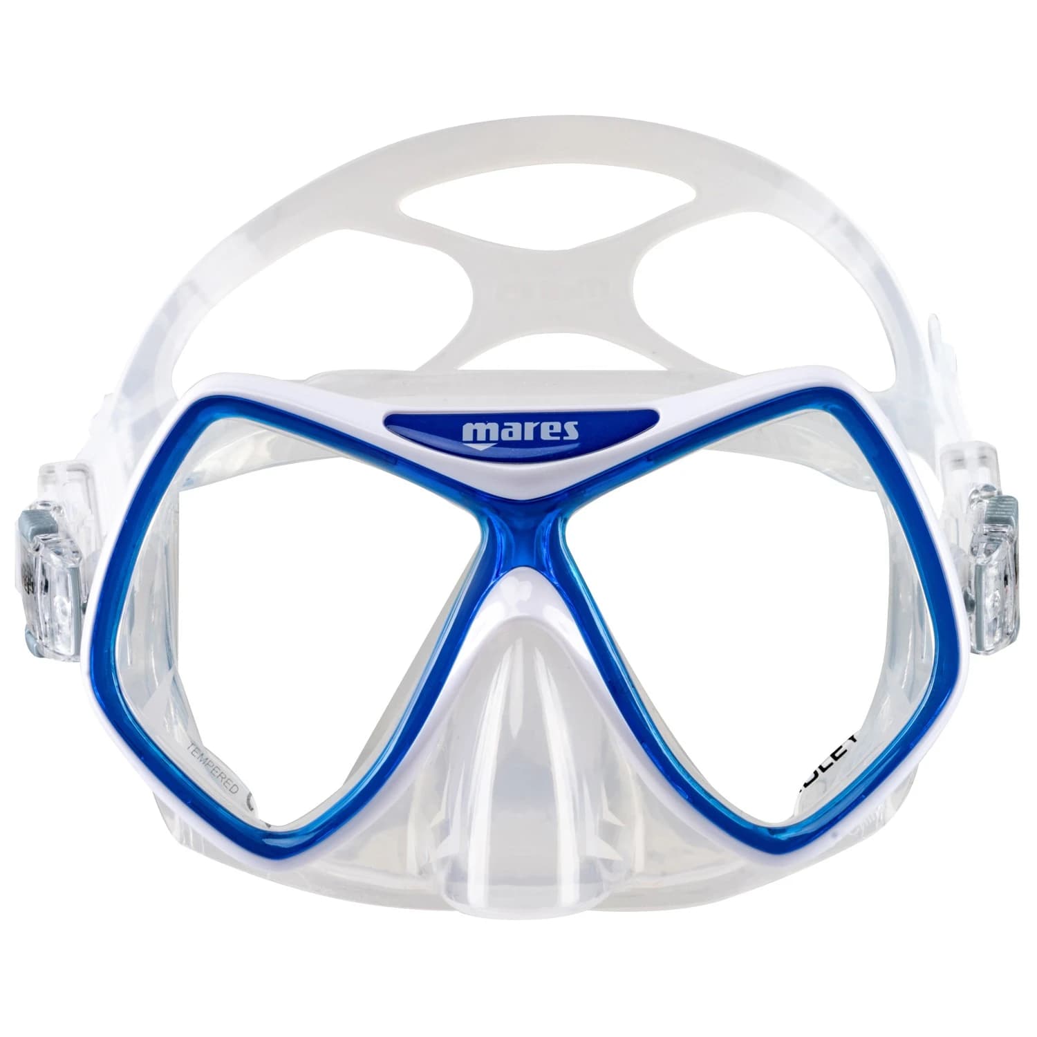 Mares Women's Ridley Diving mask - Blue / White / Clear