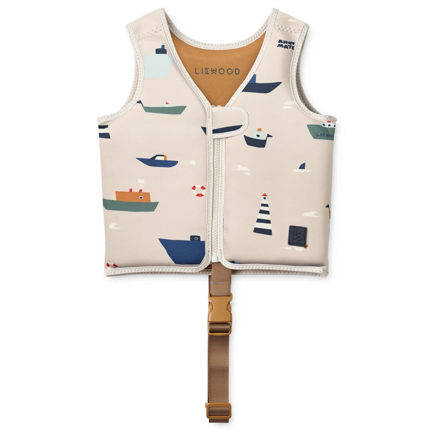 Детско помощно средство за плуване Liewood Kid's Dove Swim Vest Life jacket - Sailing / Sandy