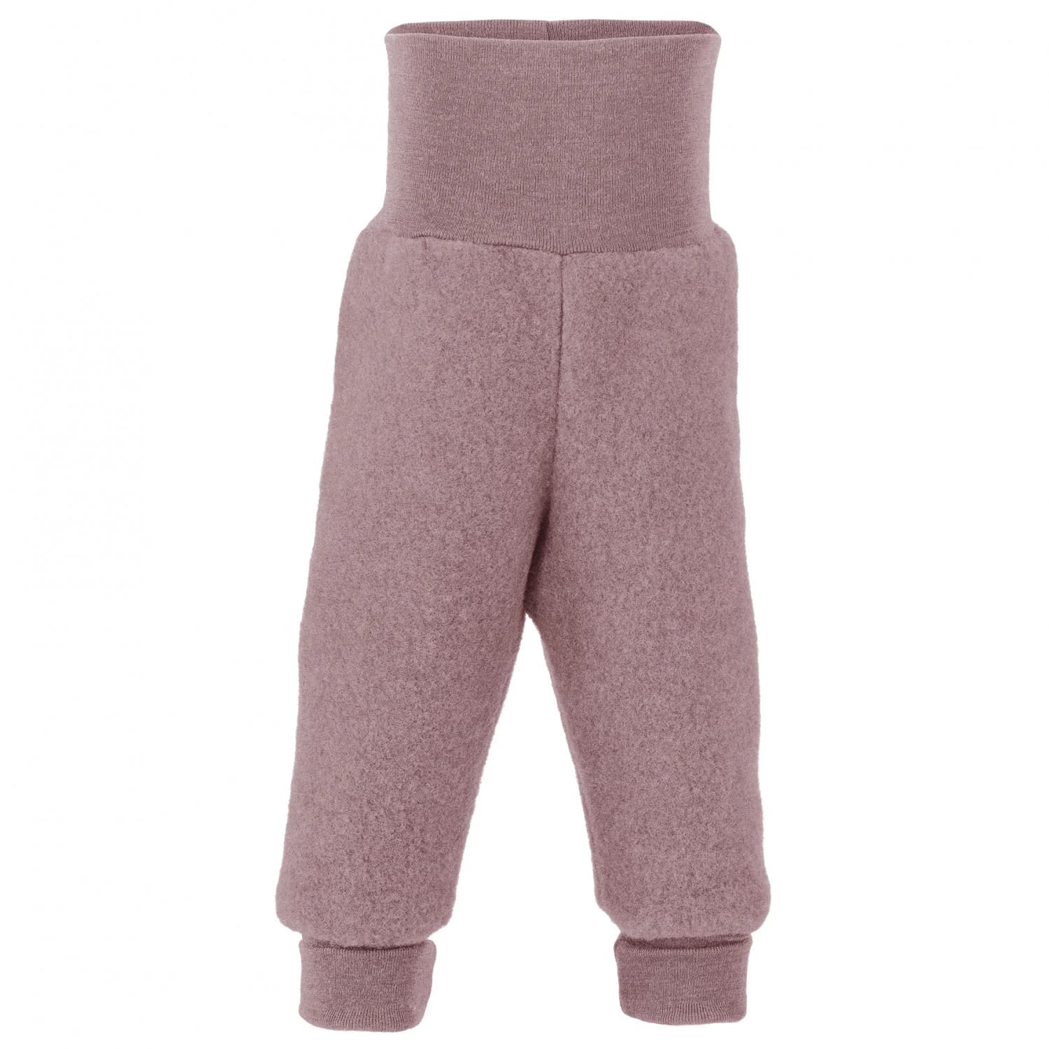 Поларен панталон Engel Baby Hose mit Nabelbund Fleece trousers - Rosenholz Melange