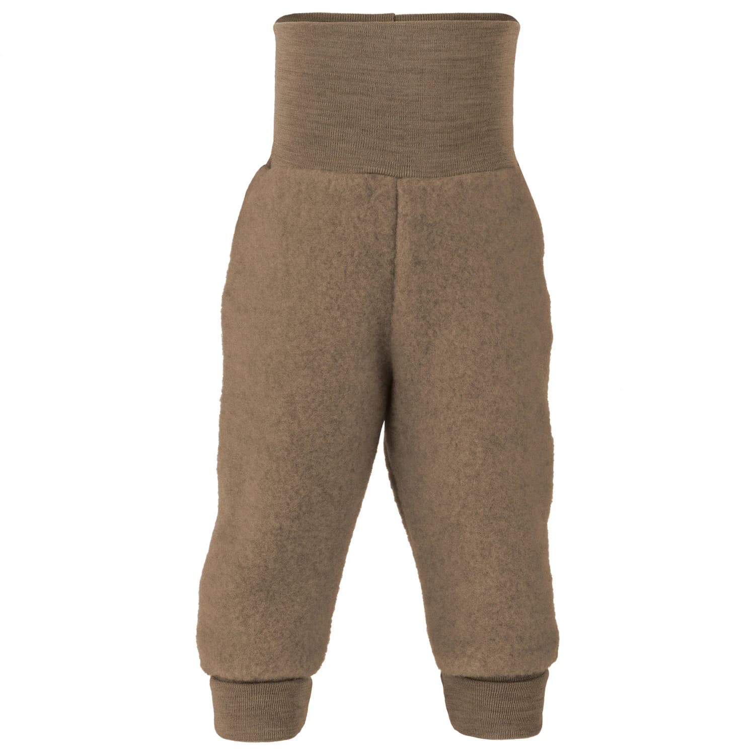 Поларен панталон Engel Baby Hose mit Nabelbund Fleece trousers - Walnuss Melange