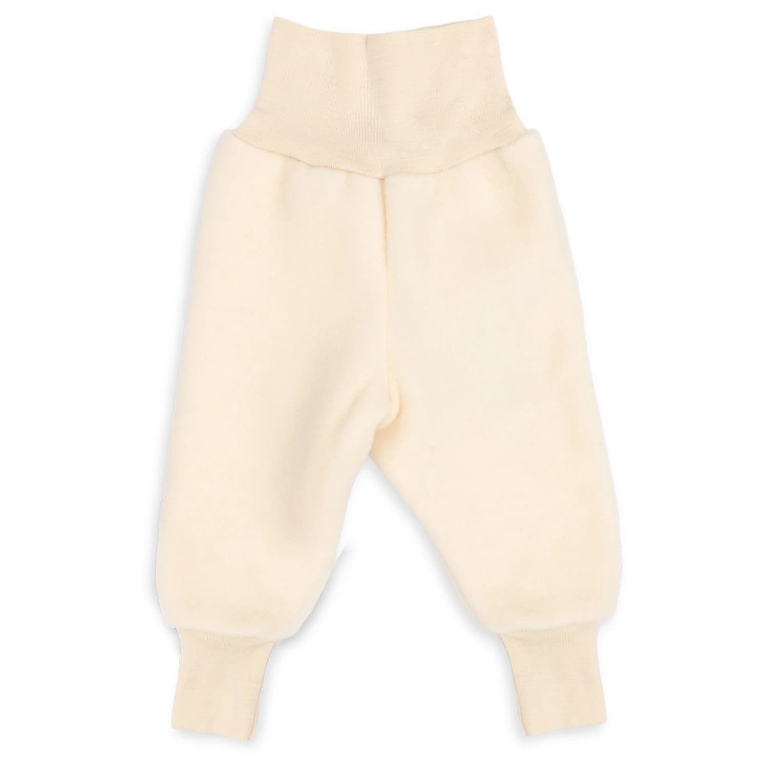 Поларен панталон Engel Baby Trousers with Navel Waistband Fleece trousers - Natur
