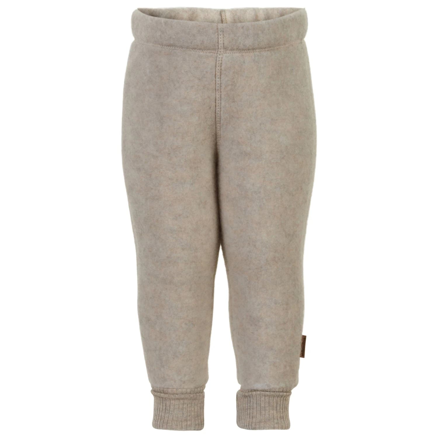 Детски поларен панталон Mikk-Line Kid's Wool Pants Fleece trousers - Melange Offwhite II