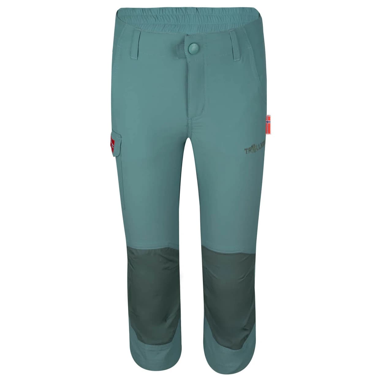 Детски 3/4 панталони Trollkids Kid's Hammerfest 3/4 Pants Shorts - Glacier Green