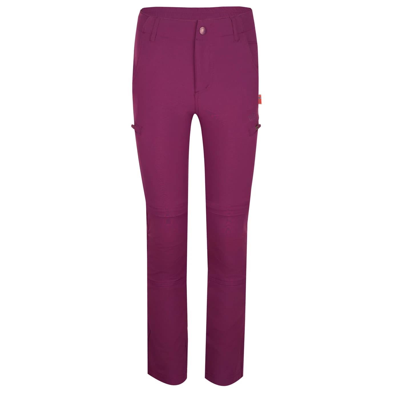 Детски панталон със свалящи крачоли Trollkids Kid's Kjerag Zip Off Pants Walking trousers - Mulberry