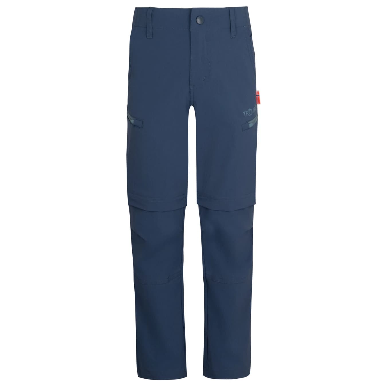 Детски панталон със свалящи крачоли Trollkids Kid's Kjerag Zip Off Pants Walking trousers - Mystic Blue / Steel Blue