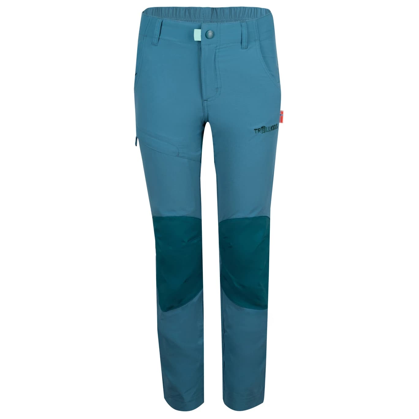 Детски туристически панталон Trollkids Kids Hammerfest Pants Pro Slim Fit Walking trousers - Teal