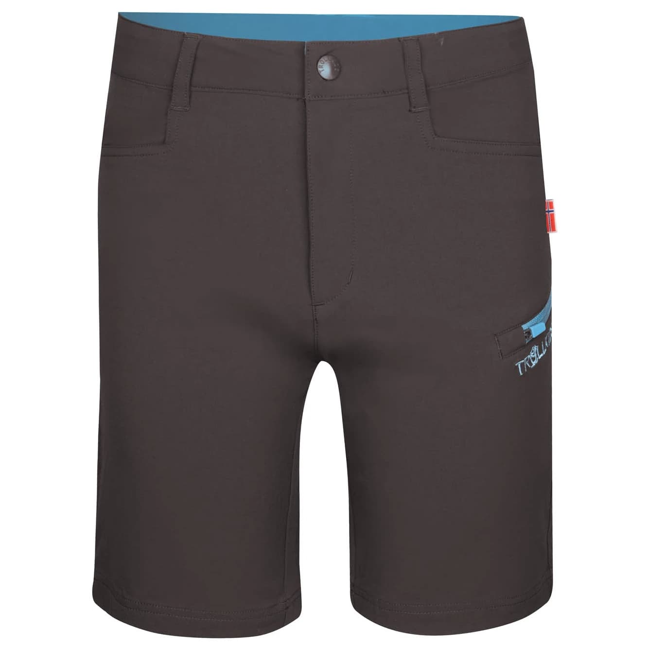 Детски къси панталони Trollkids Kid's Haugesund Shorts - Anthracite / Medium Blue