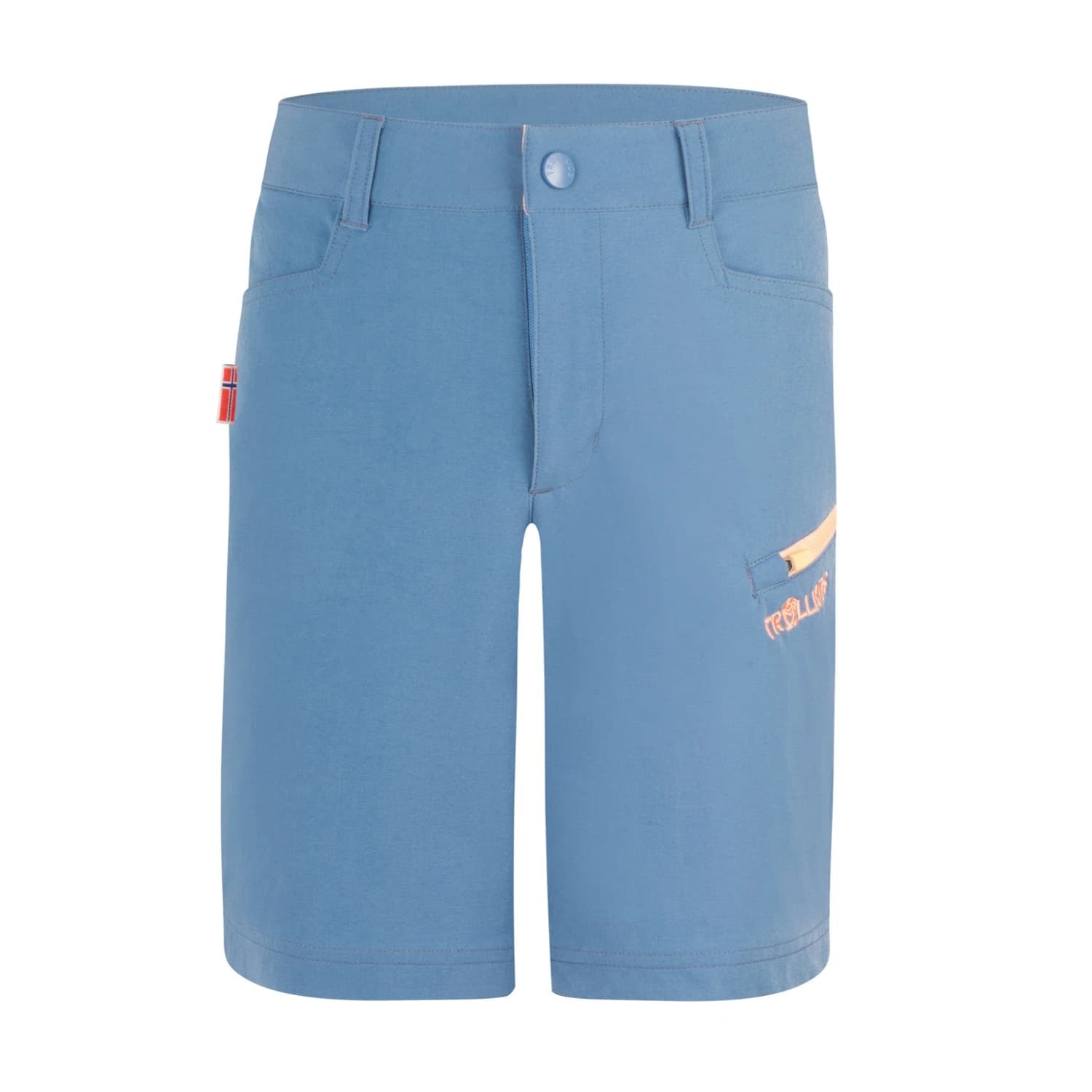 Детски къси панталони Trollkids Kid's Haugesund Shorts - Cornflower / Coral Haze