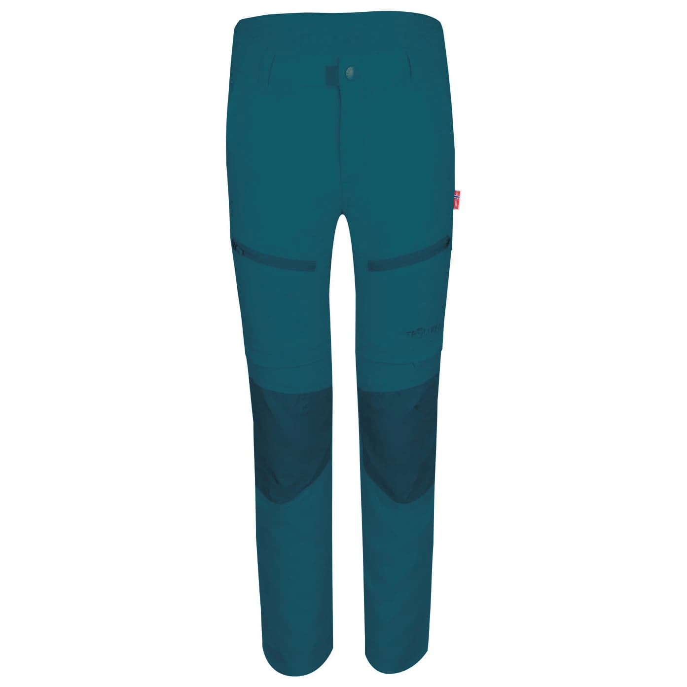 Детски панталон със свалящи крачоли Trollkids Kid's Nordfjord Zip-Off Pants Slim Fit Walking trousers - Teal