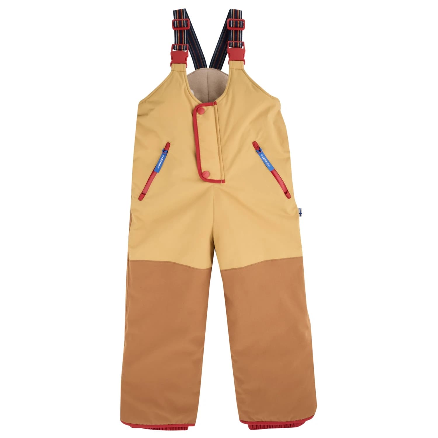 Детски зимен панталон Finkid Kid's Kajo Husky Ski trousers - Ochre / Lava