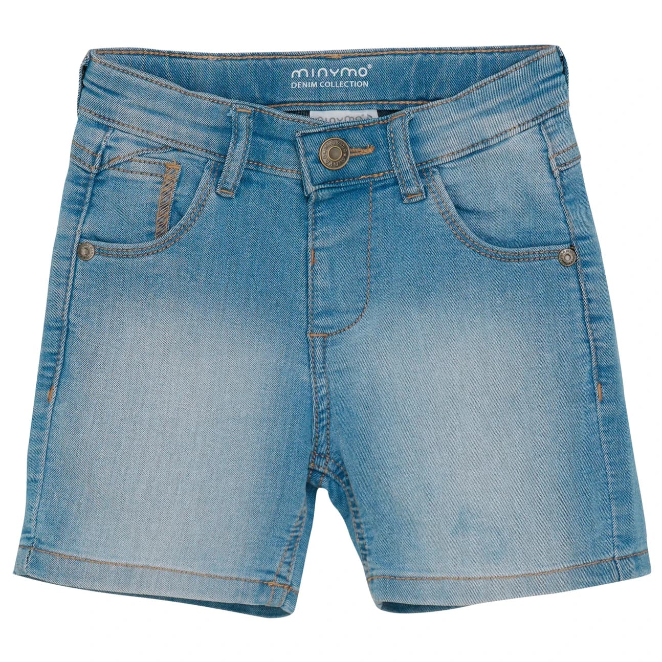 Детски къси панталони Minymo Kid's Shorts Power Stretch Shorts - Light Dusty Blue