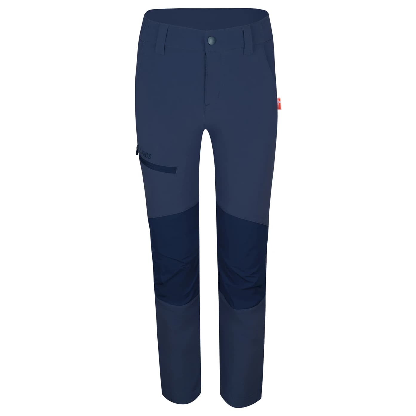 Детски туристически панталон Trollkids Kid's Lysefjord Pants XT Softshell trousers - Mystic Blue
