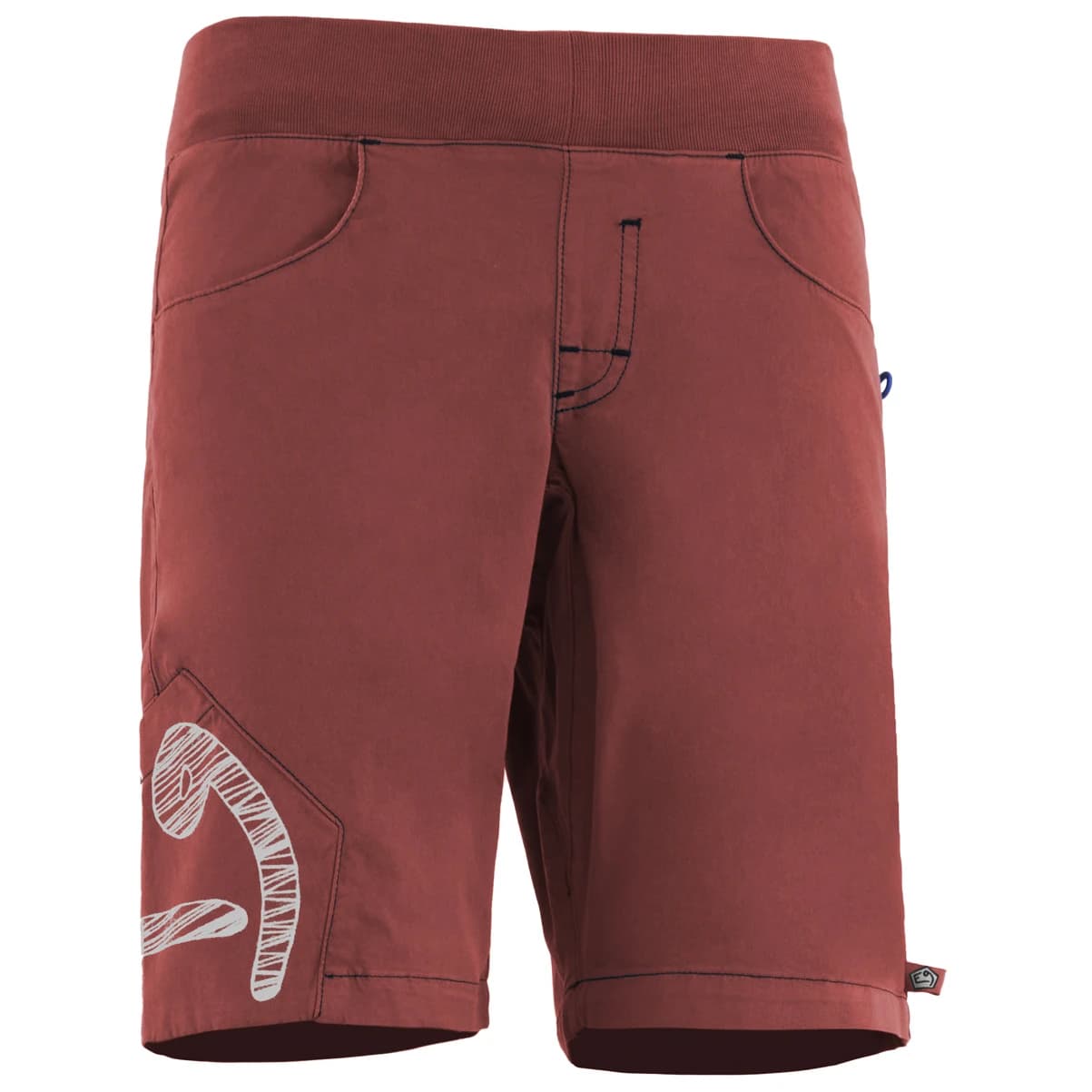 Детски къси панталони E9 Kid's B Pentago Peace Shorts - Paprika