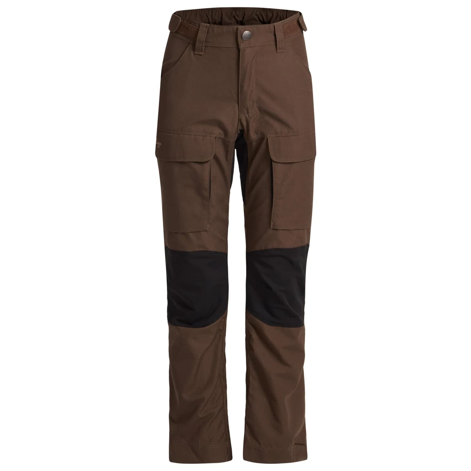 Детски туристически панталон Lundhags Kid's Fulu Rugged Stretch Hybrid Pant Walking trousers - Tea Green / Black