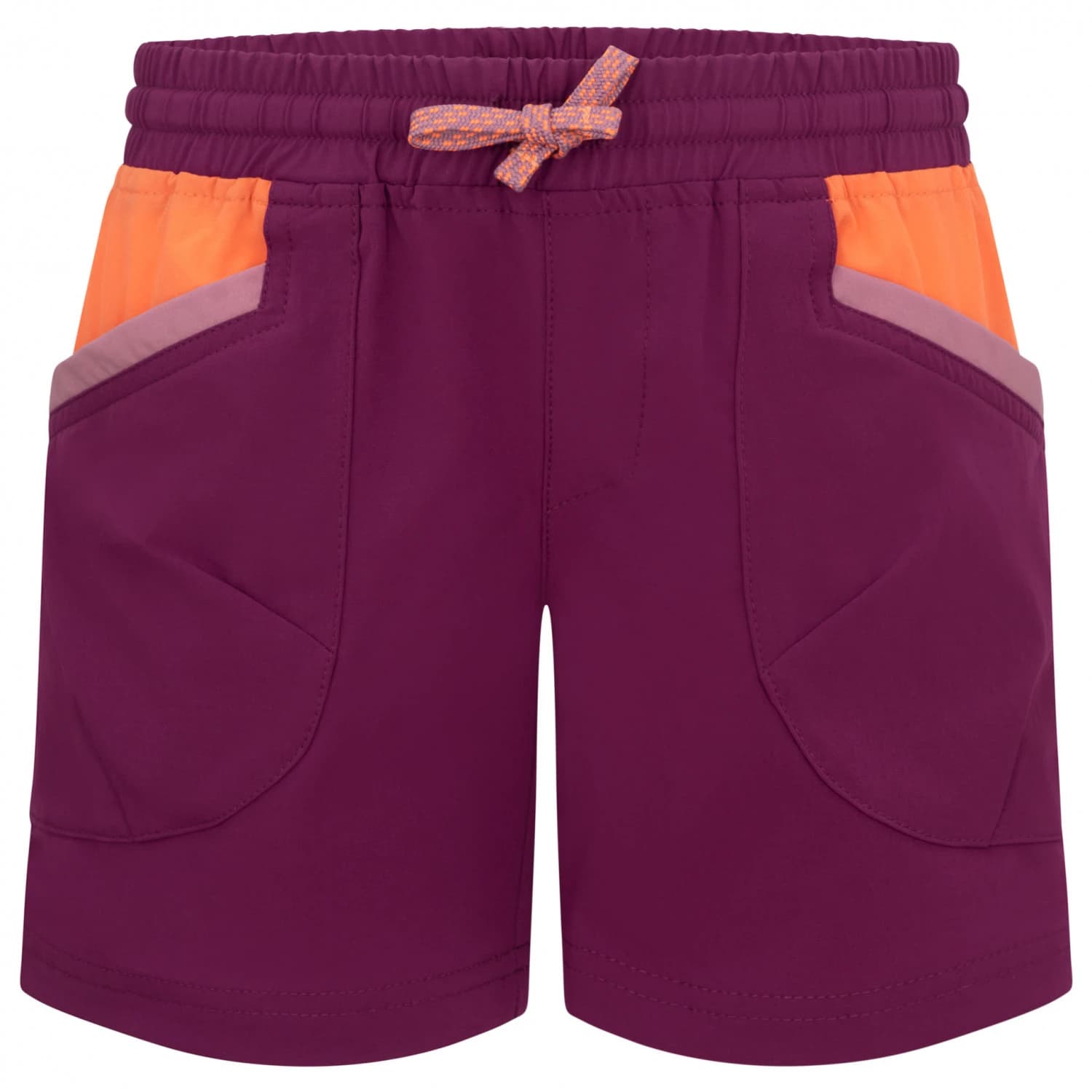 Детски къси панталони Trollkids Girl's Senja Shorts - Mulberry / Orchid