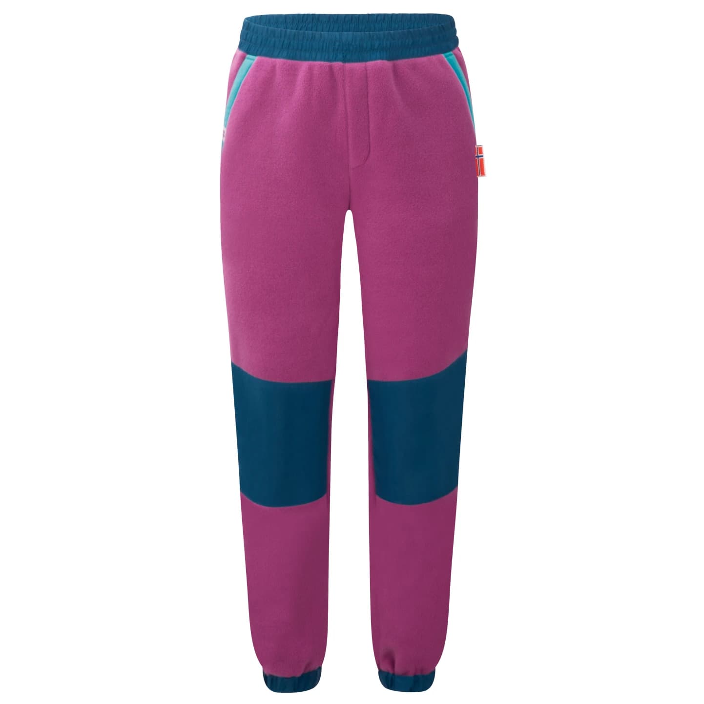 Детски поларен панталон Trollkids Kid's Troll Pant XT Fleece trousers - Bright Berry / Madeira Blue / Lagoon Blue