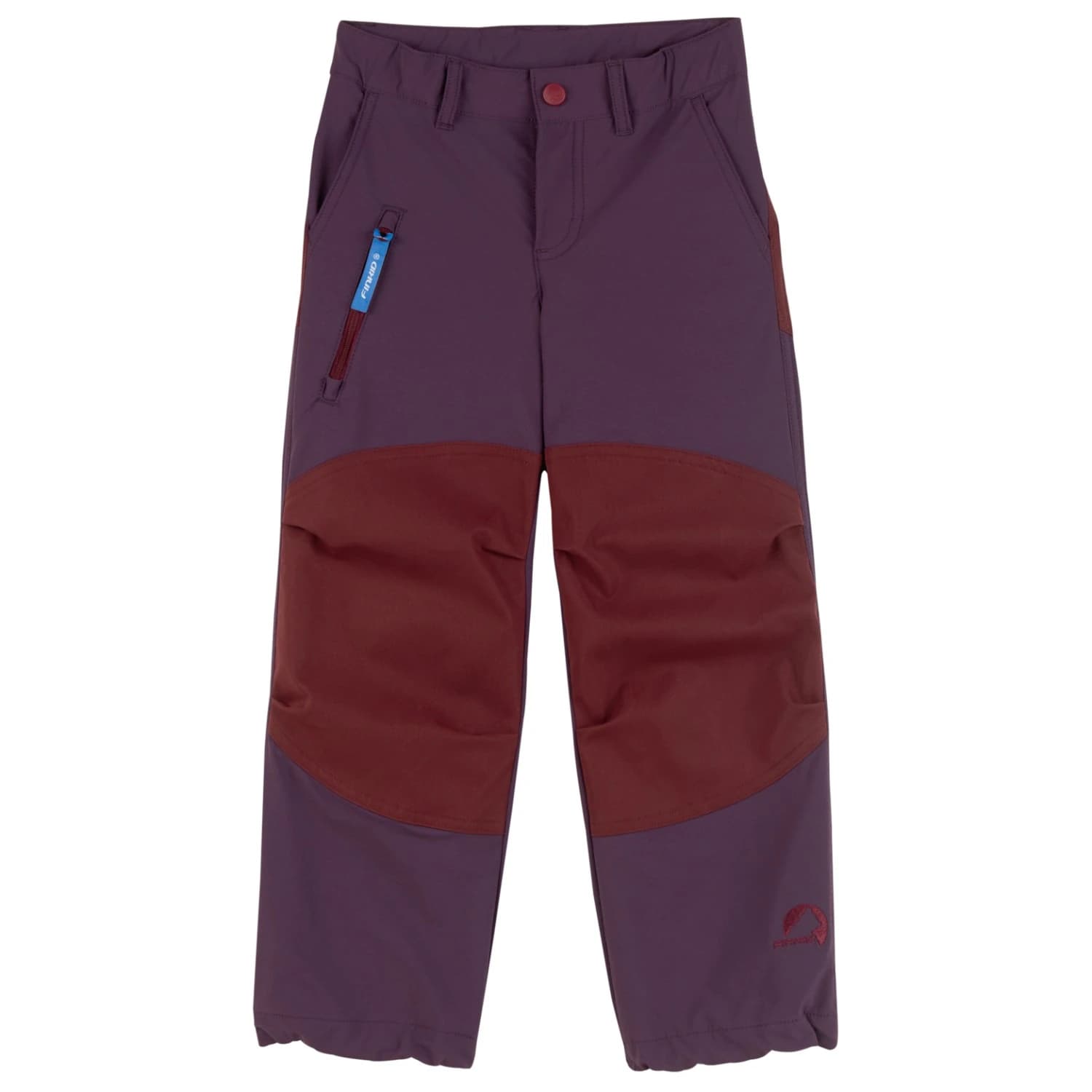 Детски туристически панталон Finkid Kid's Kiksa Move Walking trousers - Plum