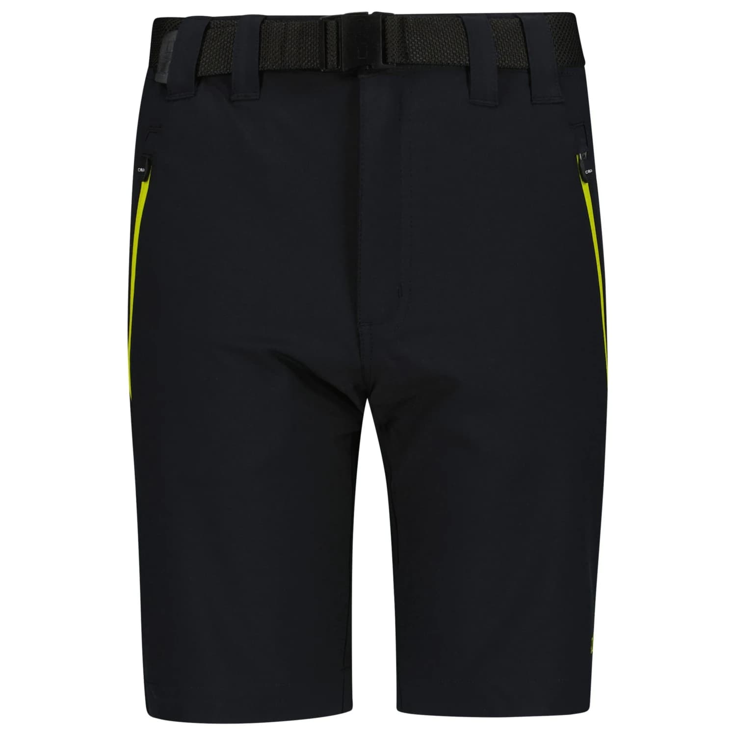 Детски къси панталони CMP Kid's Bermuda with Belt Shorts - Antracite / Acido