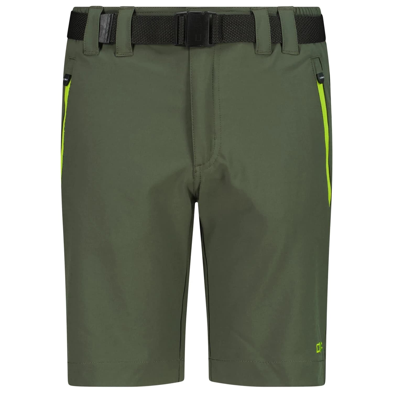 Детски къси панталони Cmp Kid's Bermuda with Belt Shorts - Oil Green