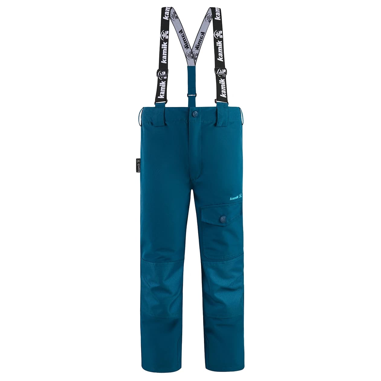 Детски туристически панталон Kamik Kid's Blaze Waterproof trousers - Ocean