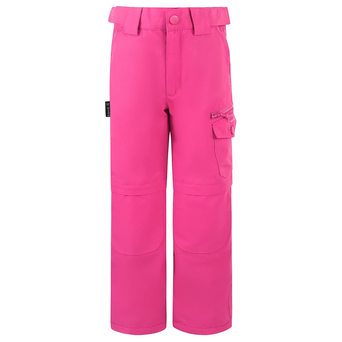 Детски панталон със свалящи крачоли Kamik Kid's Slayer Zip-off trousers - Fuchsia