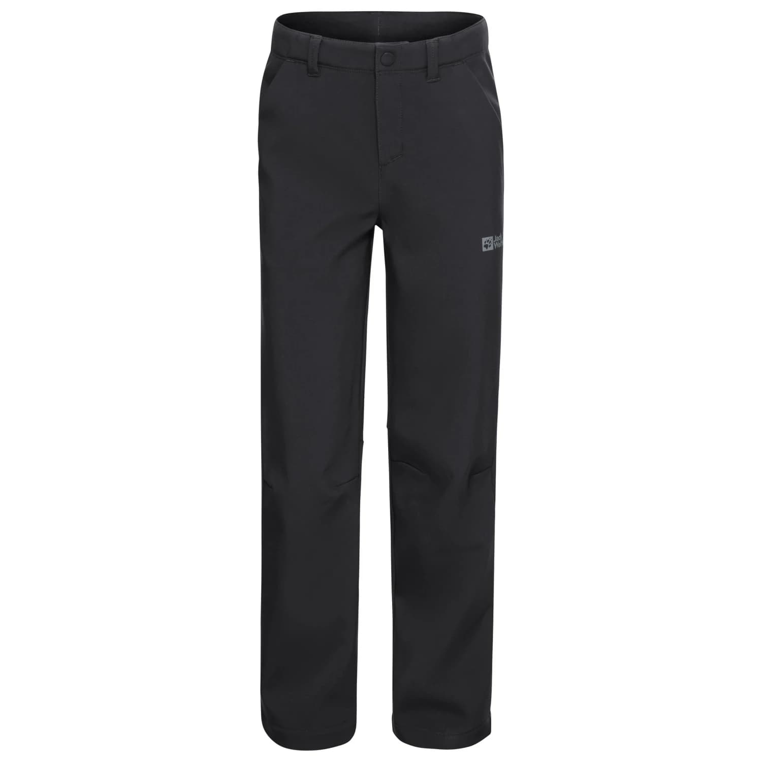 Детски софтшел панталон Jack wolfskin Kid's Fourwinds Pants Softshell trousers - Black